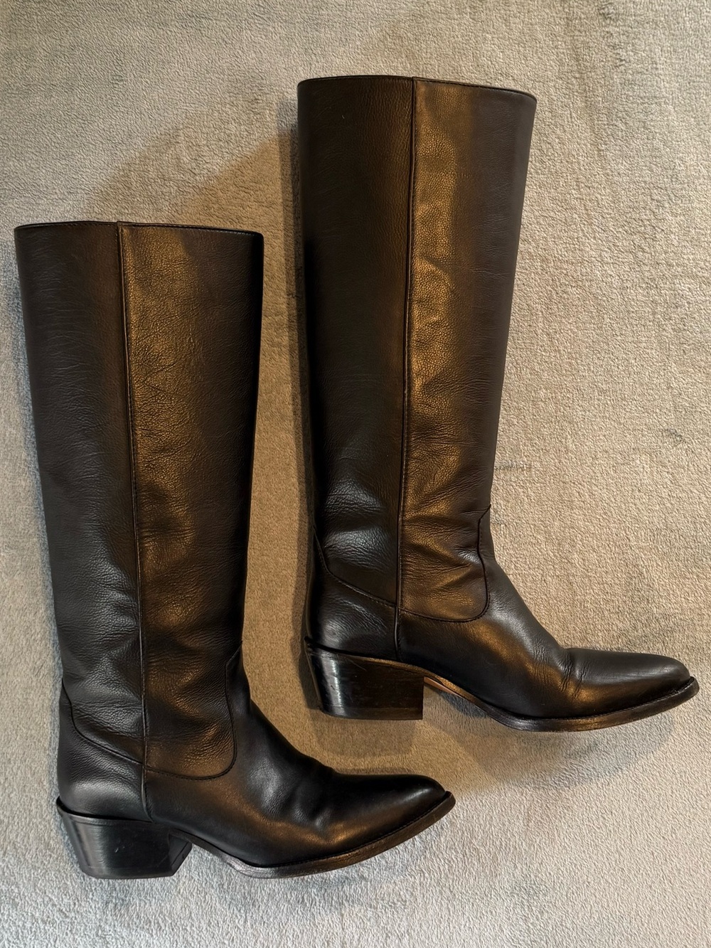 Emerson Fry Knee High boots size 38 black leather - Picture 5 of 9